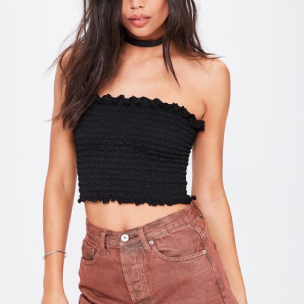 Brandy Melville black tube top